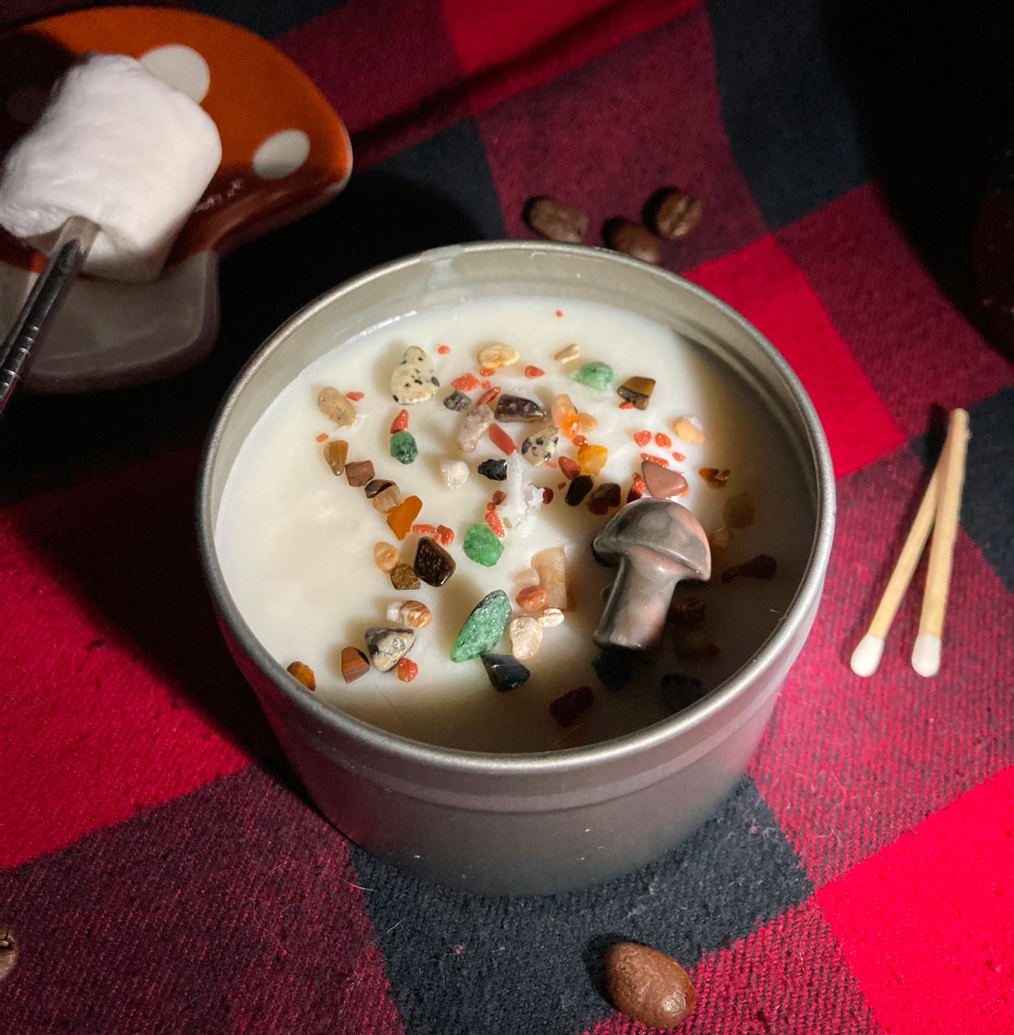 Campfire Ghost Story Candle Tins